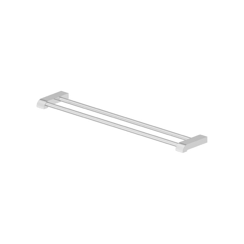 760mm double towel online rail