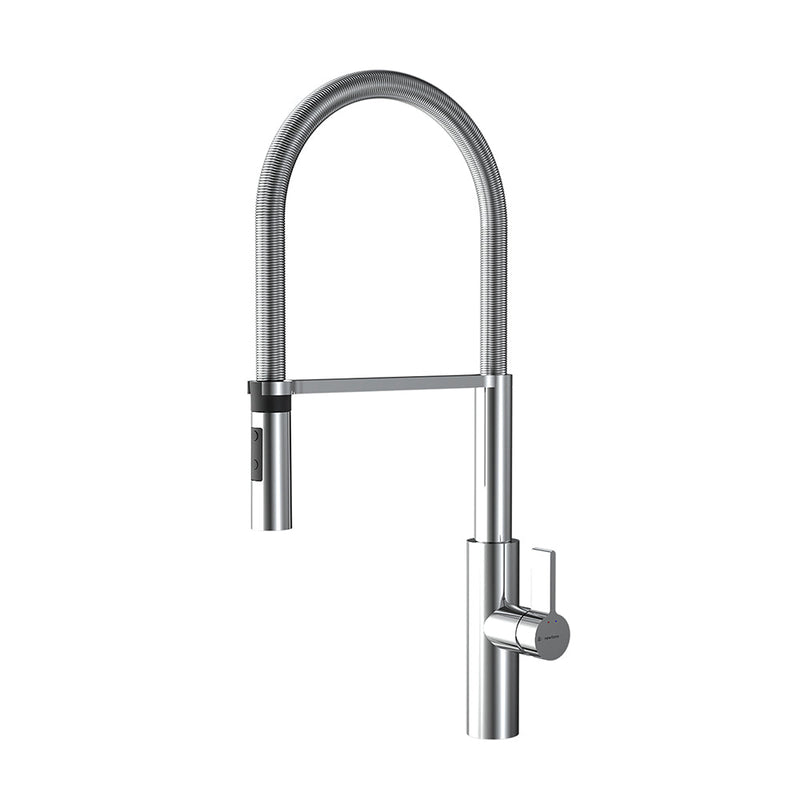 Parisi Libera Kitchen Mixer Chrome with Chrome Spring Spray