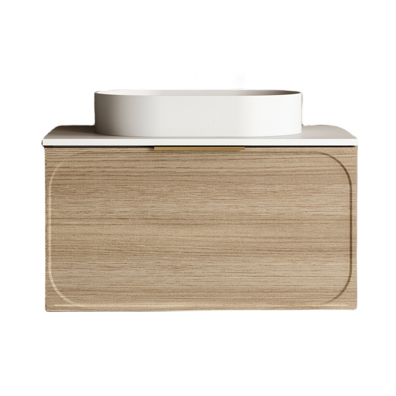 Cassa Design Cicero 750mm Natural Oak Wall Hung Vanity