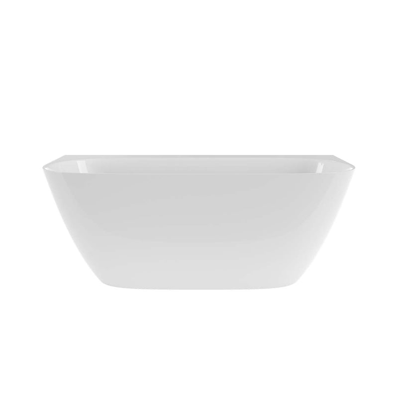 Victoria + Albert Lussari 1600 Back to Wall Bath - Gloss White