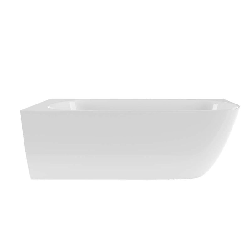 Victoria + Albert Lussari 1700 Left Corner Freestanding Bath - Gloss White