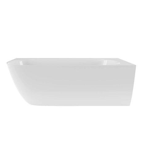 Victoria + Albert Lussari 1700 Right Corner Freestanding Bath - Gloss White