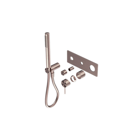 Nero Mecca Shower Mixer Divertor System Trim Kits Only - Brushed Bronze