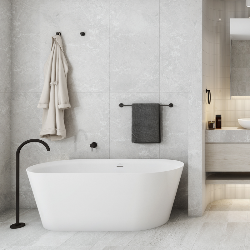 Villeroy & Boch O.Novo 1500 CastStone Freestanding Bath - White