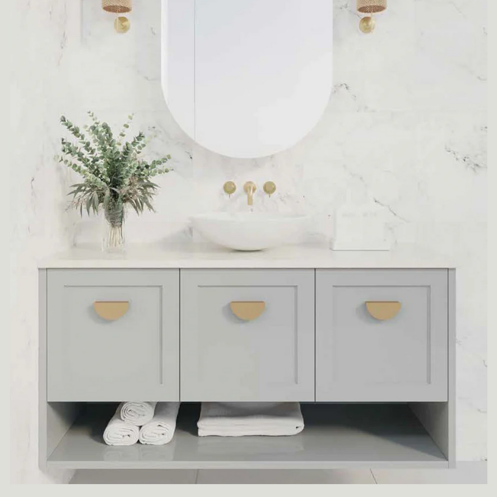 Rifco Nouveau 1200 Wall Hung Vanity - Classic Style