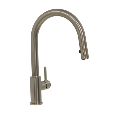 Villeroy & Boch Vita Kitchen Mixer Pull Out Spray - Brushed Nickel