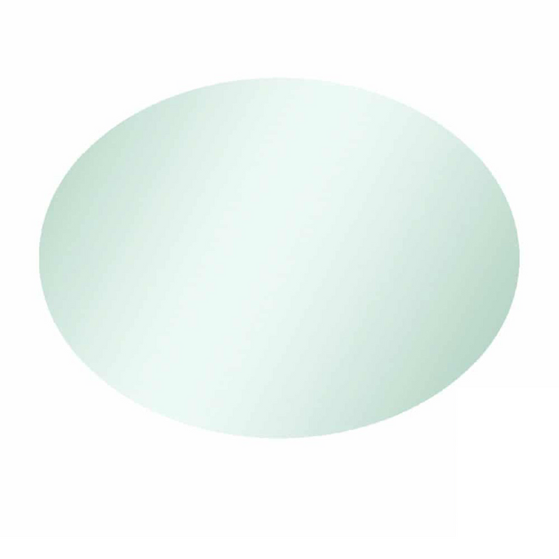 Thermogroup Cody Polished Edge Oval Mirror - 600x800mm Glue-to-Wall