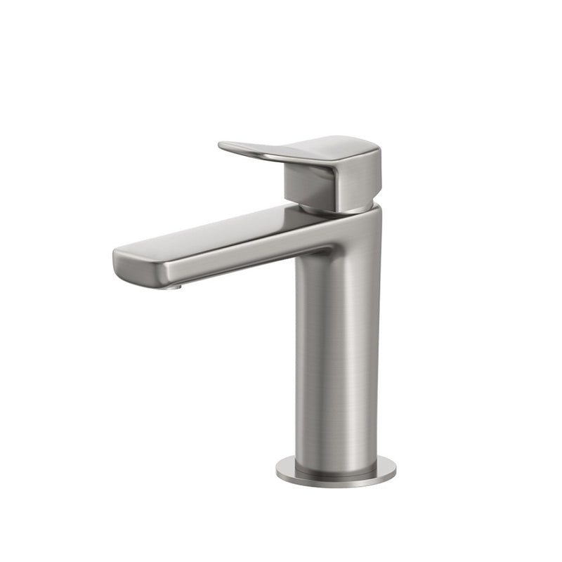 Zucchetti Brim Basin Mixer - Brushed Nickel