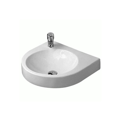 Duravit Architec Washbasin - Left Tap Hole - 1 Tap Hole - Gloss White