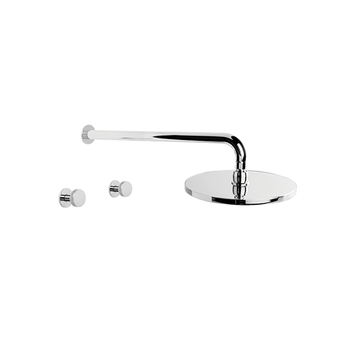 Brodware Yokato Disc Shower Set - Chrome