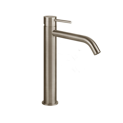 Gessi 316 Flessa High Basin Mixer - Brushed Warm Steel