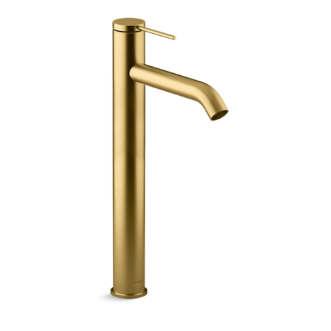 Kohler Components Super Tall Single Lever Basin Mixer - Brushed Brass