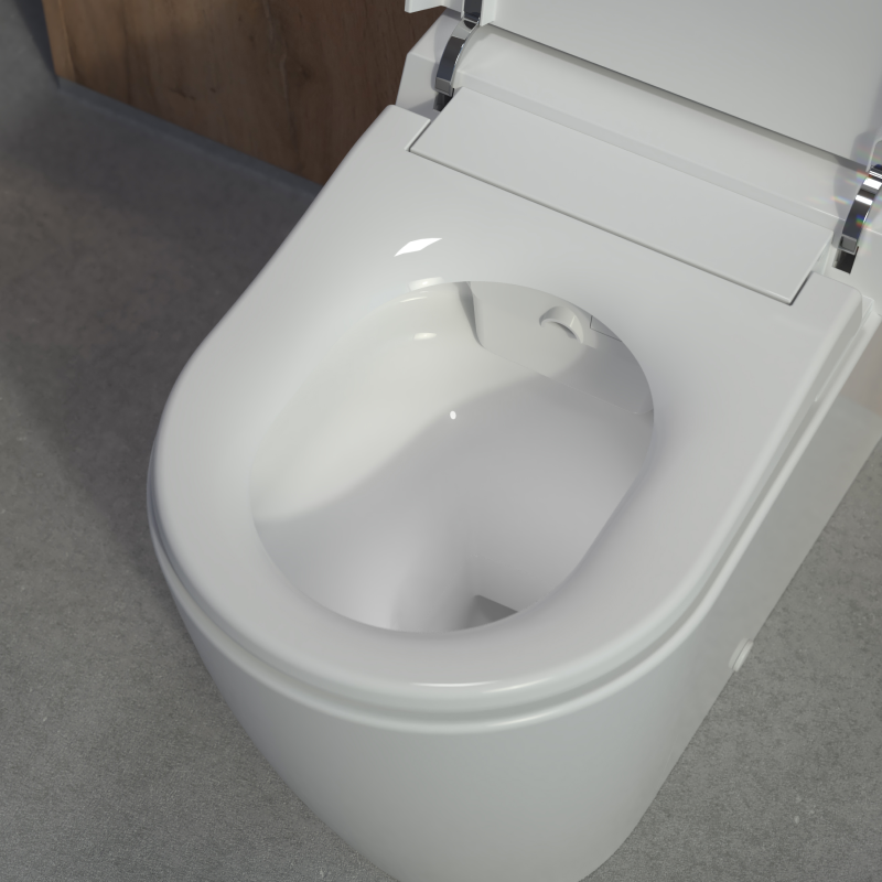 Caroma Urbane II Bidet Cleanflush Easy Height Close Couple Back Entry Suite - 848711W