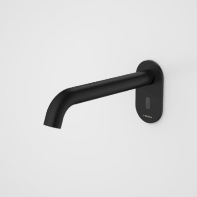 Caroma Liano II Sensor 210mm Wall Spout - Matte Black