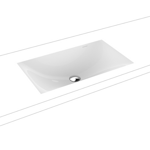 Kaldewei Silenio Undercounter Basin 634 x 391mm - Gloss White