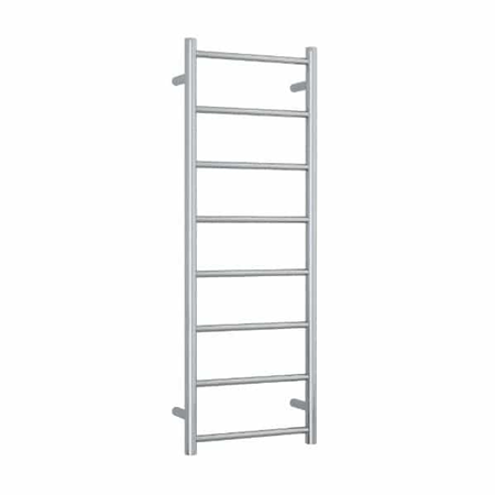 Thermogroup 240V Straight 420 Round Ladder Heated Towel Rail - SR17M Polished Stainless Steel