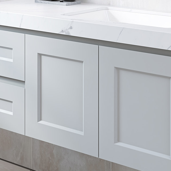 Timberline Victoria Wall Hung Vanity with SilkSurface Top & Basin 1800mm