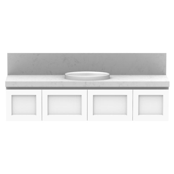 ADP London Solid Surface Wall Hung Vanity - Cass Brothers