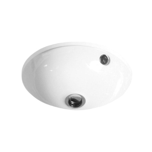 ADP Round Under Counter Basin - Gloss White - Cass Brothers