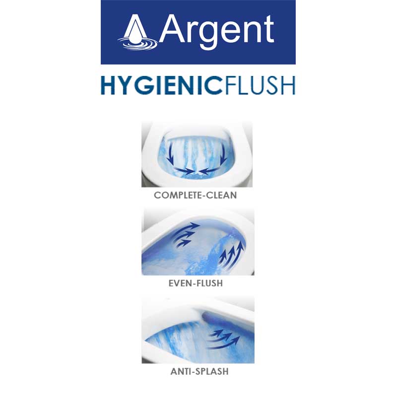 Argent Grace Hygienic Flush Wall Faced Package - Cass Brothers