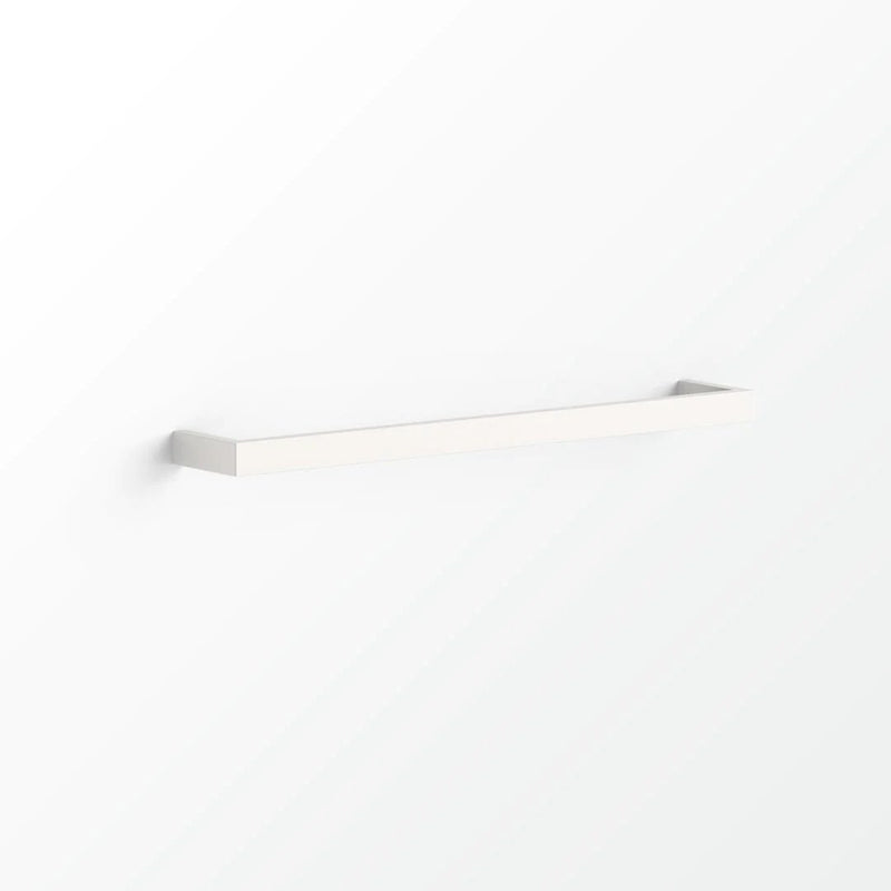 Avenir Cubo 650mm Heated Towel Rail - Matte White - Cass Brothers