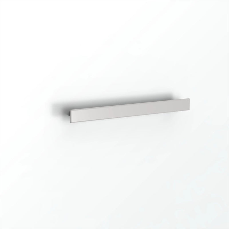 Avenir Folio 600mm Heated Towel Rail - Brushed Stainless Steel - Cass Brothers