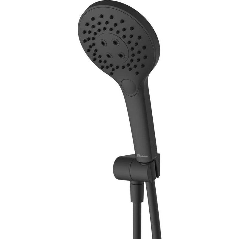 Oliveri Rome Matte Black Hand Shower With Bracket