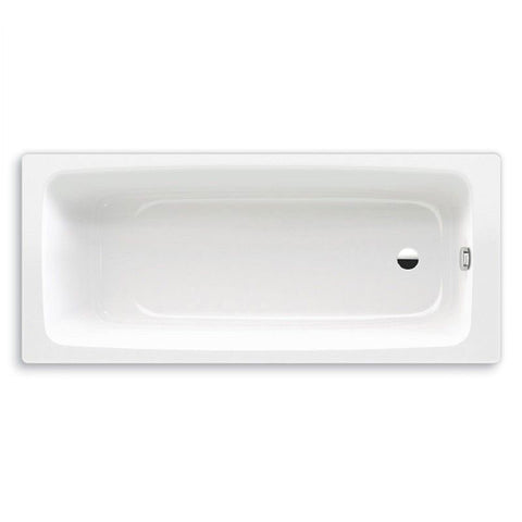 Kaldewei Cayono 1500mm Steel Enamel Built In Bath with Overflow - Gloss White