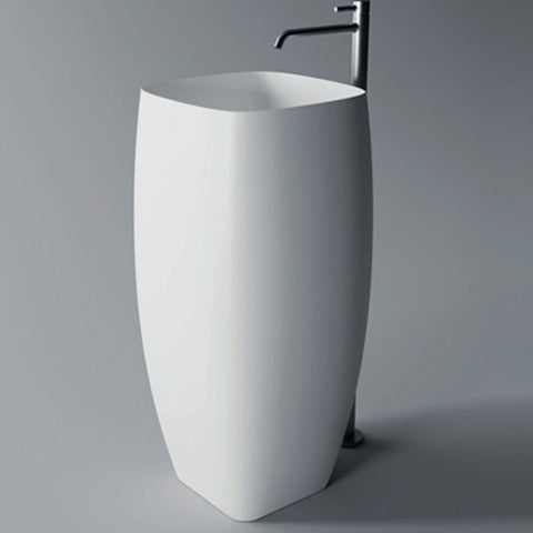 Studio Bagno Nur Freestanding Basin - Gloss White