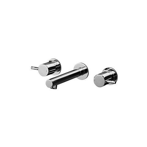 Parisi Tondo Wall Basin-Bath Set with 160mm Spout - Chrome