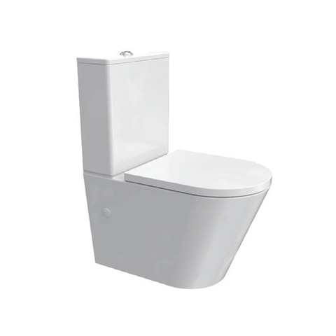 Parisi Linfa PN760 Rimless Back to Wall Suite - Soft Close Seat