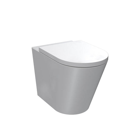 Parisi Linfa PN770 Rimless Wall Faced Toilet - Soft Close Seat