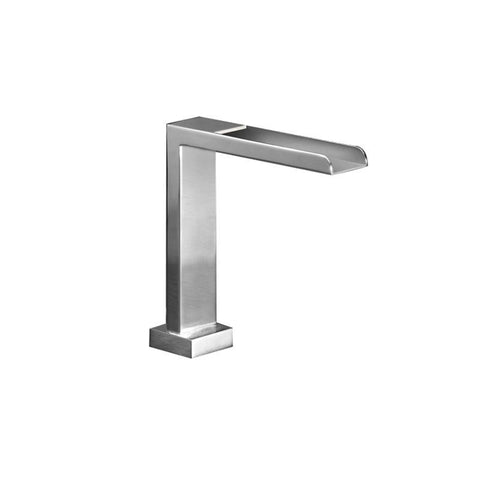 Parisi Quadro Waterfall Basin Spout 145mm - Chrome