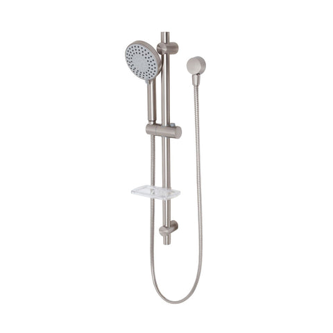 Phoenix Tapware Vivid Rail Shower - Brushed Nickel